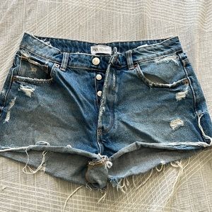 Zara denim shorts!